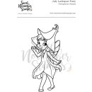 Sweet November Stamps, clear stamp, July Larkspur Fairy
