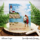 Sweet November Stamps, clear stamp, Background Builder: Coastal Getaway