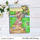 Sweet November Stamps, clear stamp, Bountiful Blessings: Squeeze the Day