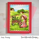 Sweet November Stamps, clear stamp, Bountiful Blessings: Berry Sweet Day