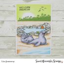Sweet November Stamps, clear stamp, Tide Pool Pals