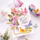 Pinkfresh Studio, Die / Stanzschablone, Fluttering Butterflies