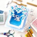 Pinkfresh Studio, clear stamp, Vines & Roses