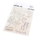 Pinkfresh Studio, clear stamp, Joyful Day