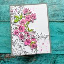 Pinkfresh Studio, clear stamp, Beautiful Branch