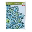 papier + ideen: Quilling Template, Cool Flower Mandala