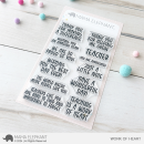 Mama Elephant, clear stamp, WORK OF HEART