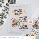 Mama Elephant, clear stamp, WORK OF HEART