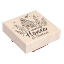 Butterer, Stempel "Coming Home for Christmas ", 7x7cm