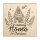 Butterer, Stempel "Coming Home for Christmas ", 7x7cm