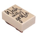 Butterer, Stempel "Weihnachtsgr&uuml;&szlig;e", 4x6cm