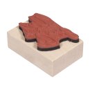 Butterer, Stempel "Weihnachtsgr&uuml;&szlig;e", 4x6cm
