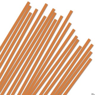 Karen Marie Klip: Quilling Papierstreifen Orange 5x450mm,...