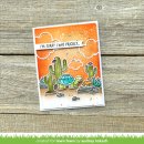 Lawn Fawn, coloring stencils, critters in the desert