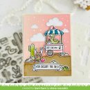 Lawn Fawn, coloring stencils, critters in the desert