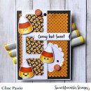 Sweet November Stamps, clear stamp, Corny but Sweet