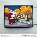 Sweet November Stamps, clear stamp, Lil Grimmy Scary and...