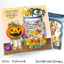 Sweet November Stamps, Sequins: Corny but Sweet Mix