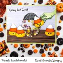 Sweet November Stamps, Sequins: Corny but Sweet Mix