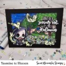 Sweet November Stamps, Sequins: Boo to You mix