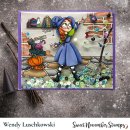 Sweet November Stamps, Sequins: Boo to You mix