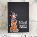 Sweet November Stamps, clear stamp, Hilde