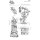 Sweet November Stamps, clear stamp, Hilde