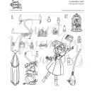 Sweet November Stamps, clear stamp, Lucindas Lair