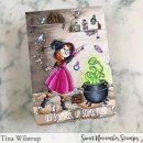 Sweet November Stamps, clear stamp, Lucindas Lair