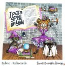 Sweet November Stamps, clear stamp, Sorshas Spell Room