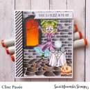 Sweet November Stamps, clear stamp, Sorshas Spell Room