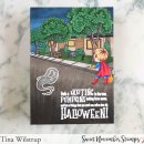 Sweet November Stamps, clear stamp, Background Builder: Halloween Neighborhood