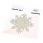 Pinkfresh Studio, press plate, Radiating Snowflake