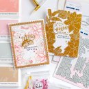 Pinkfresh Studio, press plate, Holiday Greetings Sentiments
