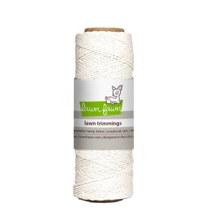 Lawn Fawn, lawn trimmings, white hemp twine