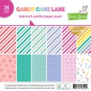 Lawn Fawn, candy cane lane petite paper pack,...
