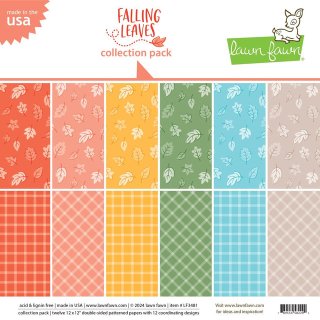 Lawn Fawn, falling leaves collection pack,...