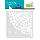 Lawn Fawn, Lawn Clippings, spiderweb background stencil