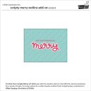 Lawn Fawn, lawn cuts/ Stanzschablone, scripty merry...