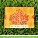 Lawn Fawn, lawn cuts/ Stanzschablone, ta-da! diorama! maple leaf window add-on