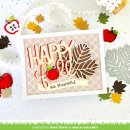 Lawn Fawn, lawn cuts/ Stanzschablone, ta-da! diorama! maple leaf window add-on