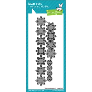 Lawn Fawn, lawn cuts/ Stanzschablone, sunflower border