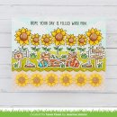 Lawn Fawn, lawn cuts/ Stanzschablone, sunflower border
