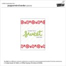 Lawn Fawn, lawn cuts/ Stanzschablone, peppermint border