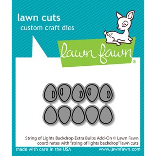 Lawn Fawn, lawn cuts/ Stanzschablone, string of lights...