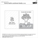 Lawn Fawn, clear stamp, henrys build-a-sentiment: family