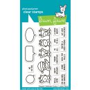 Lawn Fawn, clear stamp, simply celebrate santa