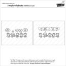 Lawn Fawn, clear stamp, simply celebrate santa