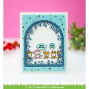 Lawn Fawn, clear stamp, simply celebrate santa