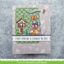 Lawn Fawn, clear stamp, little woodland library
